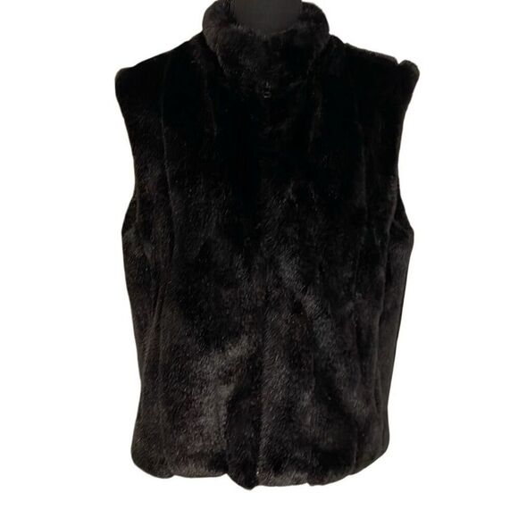 Giacca Gallery Faux Fur Reversible Vest - Picture 7 of 10